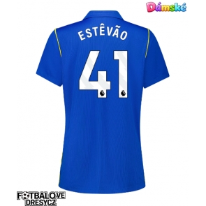 Chelsea Estevao Willian #41 Dámské Domácí Dres 2026-27 Krátký Rukáv Chelsea Estevao Willian #41 Dámské Domácí Dres 2026-27 Krátký Rukáv
